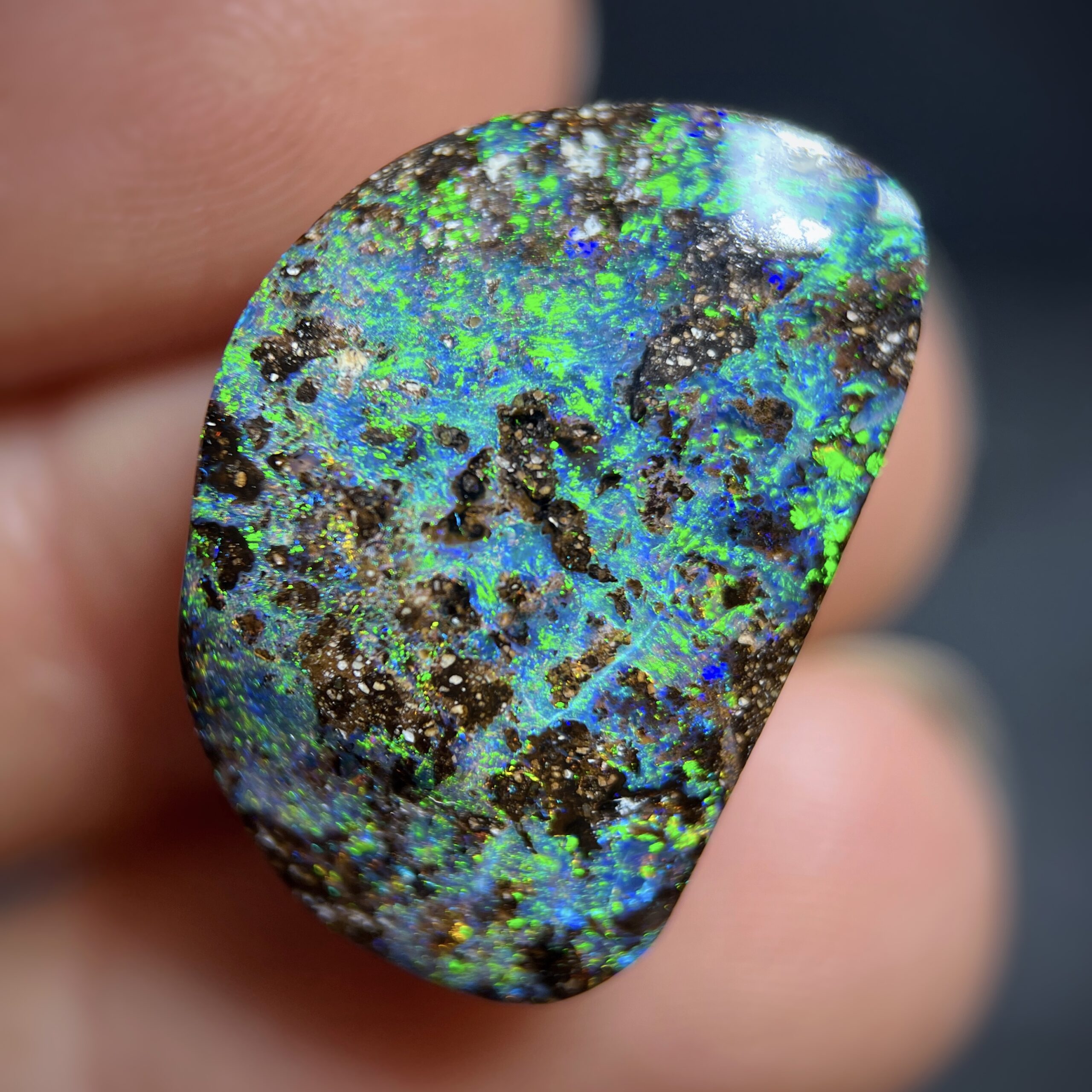 Green Boulder Opal Signatureopal Au