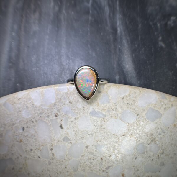 Pipe Opal Ring Distance Shot