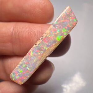 Large Rainbow Pipe Boulder Opal 10.85ct profile