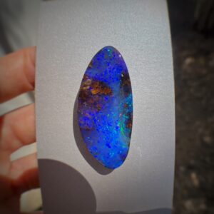 Mighty Blue Gem Boulder Opal – 37.15ct (SO1604)