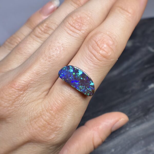 Chaff Pattern Boulder Opal