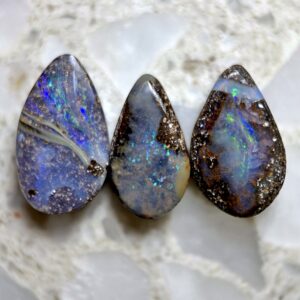 Boulder Opal Parcel (3x piece) 5.70ct