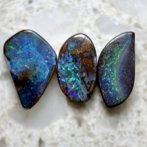 Boulder Opal Parcel (3x piece) 4.55ct