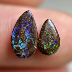 Matrix Boulder Opal Parcel (2x piece) 3.10ct