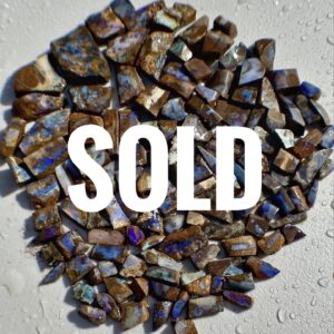 SOLD - Large Rough Boulder Opal Parcel (134x piece)