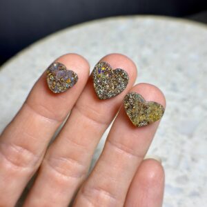 Boulder Opal Heart Parcel (3x parcel) 9.75ct