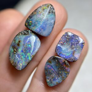 Undulating Boulder Opal Parcel (4x parcel) 14.25ct