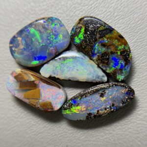 Boulder Opal Parcel (5x parcel) 6.80ct