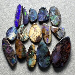 Boulder Opal Parcel (15x parcel) 37.65ct