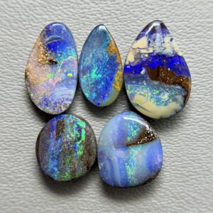 Boulder Opal Parcel (5x parcel) 6.30ct