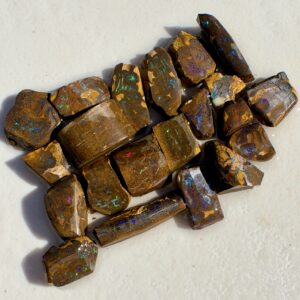 Rough Matrix Boulder Opal Parcel (21x piece)