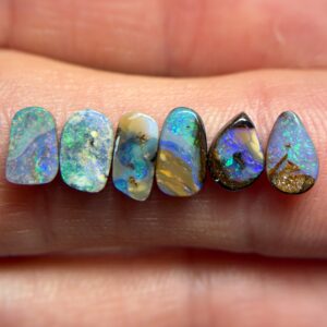 Boulder Opal Parcel (6x piece) 3.65ct