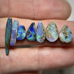 Boulder Opal Parcel (7x piece) 10.20ct