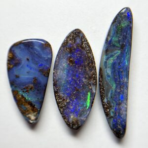 Boulder Opal Parcel (3x piece) 15.45ct