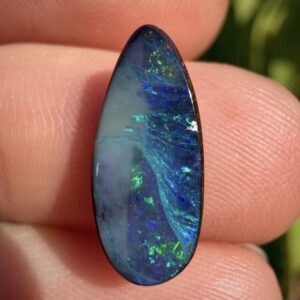 Boulder Opal Gem Colour Play 'Aqua Terra' 3.20ct