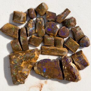 Rough Matrix Boulder Opal Parcel (24x piece)