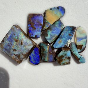 Rough Boulder Opal Parcel (10x piece)