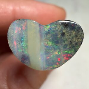 Boulder Opal Heart/Butterfly Wing 3.85ct