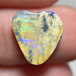 Boulder Opal Heart 'Pebble' 5ct