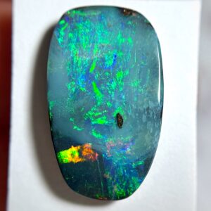 Two tone, Boulder Opal gem 'Emerald Eclipse' 8.85ct