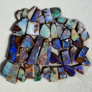 Boulder Opal Parcel Rough/Rubs (44x piece)