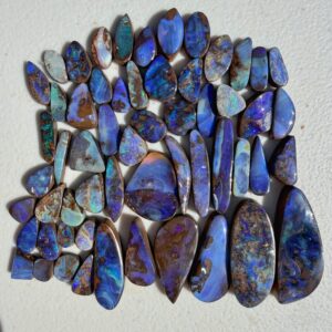 Boulder Opal Parcel Rubs - Semi Completed (57x piece)