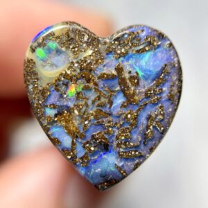 Boulder Opal Heart 'Ocean Horizon' 8.50ct
